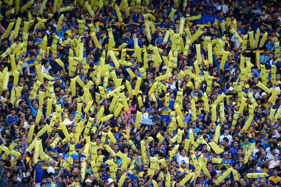  I supporter del Boca Juniores (Afp)